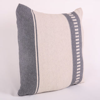 Elegant Gray Cream Pillow Cover